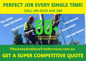 Expert Tree Lopping, Removal & Free Stump Grinding Included!