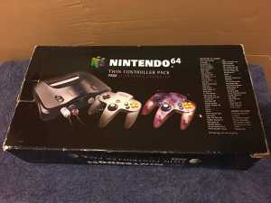 Nintendo64 Twin Controller Pack Australian Exclusive BOX ONLY