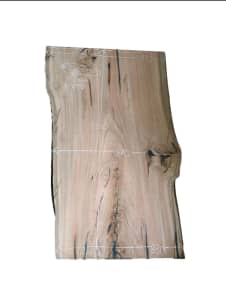 Mountain Gum Live Edge Hardwood Timber Slab Kiln Dried Machined #054