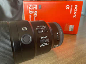 Sony 90mm F2.8 Macro G OSS lens