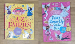 Rainbow Magic: A to Z Fairies and Dress-Up Sticker books