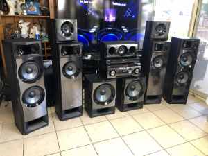 Sony7.2 home theatre system super loud 2450W Bluetooth built in