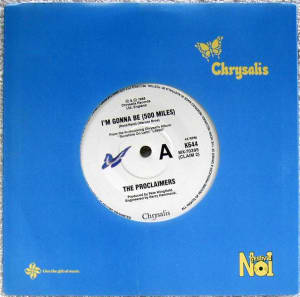 Rock - THE PROCLAIMERS I'm Gonna Be (500 Miles) 7 Vinyl 1988