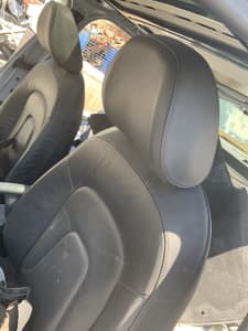 Audi A4 b8 8k leather interior black seats