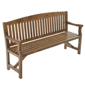Gardeon Wooden Garden Bench Chair Natural Outdoor Furniture Dcor Pa