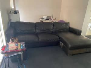 Sofa couch well used suitable for mancave