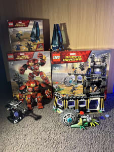 LEGO *RETIRED* Avengers Infinity War Sets Bundle 76101 76103 & 76104