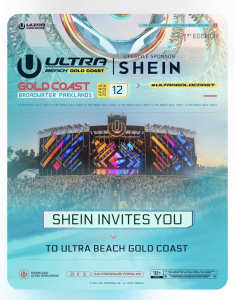 2 x Tickets - Ultra Beach Music Festival - Gold Coast