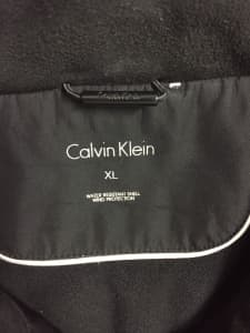 Calvin Klein weather resistant shell and wind proof jacket