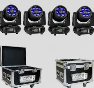 Event Lighting LM6x15 Moving Heads