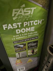 Coleman Fast pitch Dome-markee