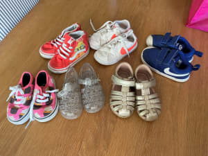 Toddler shoes US5.5-US7: Nike, Clarkes, Vans more... from $5-15