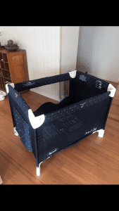 Steel craft porta cot