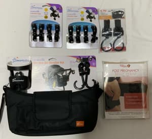18 x Baby Items ... Stroller / Feeding Accessories, Gift Set, Toys