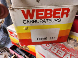 Webber carby down draft NOS Genuine