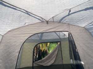 Coleman 10p instant setup tent.
