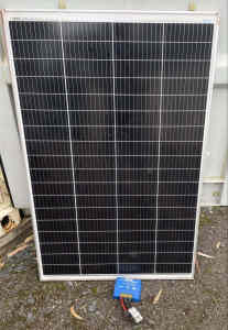 Kings 160 Watt Solar Panel with an MPPT Solar Regulator