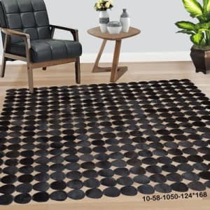 Wanted: rug leather cowhide handmade patchwork rug new floor rugs 58