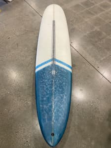 9 2 Barry Bennet Mal Surfboard with fins
