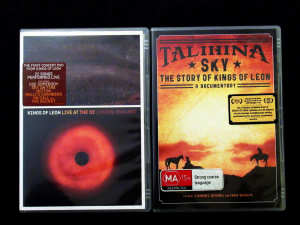 Kings of Leon DVDs - Live at The O2 & Talihina Sky (Price for both)