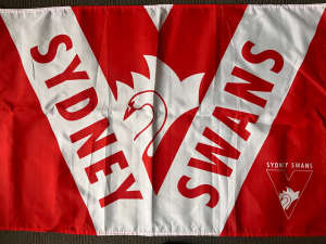 Sydney Swans AFL banner/flag