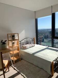 Bedroom in luxury apartment in the heart of Parramatta for a female