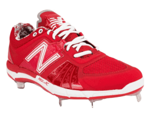 New Balance L3000V2 - Low Metal Cleat - Red - Size: 16
