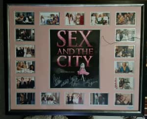 Signed Limited Edition Sex in the city movie photo memorabilia