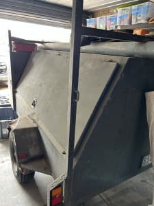 7x5 tradesman trailer with compressor box