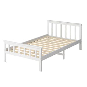 Levede Wooden Bed Frame King Single Size Mattress Base Solid Pin...