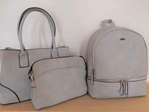 Ladies Travel Set by Jag. Handbag, Small Handbag & Back Pack. BARGAIN!