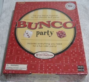 Bunco Party Game by Fundex/ New Sealed Dice Game