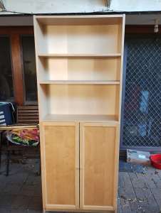 IKEA Billy bookcase with shelves and cupboards. VGC. Modbury Heights
