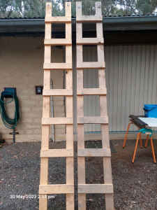 Roof ladders 3 meter pine