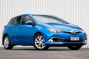 2016 Toyota Corolla ZRE182R Ascent Sport Blue 6 Speed Manual Hatchback