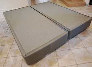 Upholstered King Size Bed Base