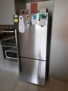 Large Beko stainless steel fridge