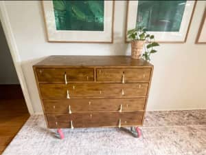 Vintage/warehouse style drawers on wheels from Freedom