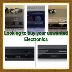 Wanted: Wanted to buy your Faulty VCR Players DVD VCR Combo DVD Recorder etc