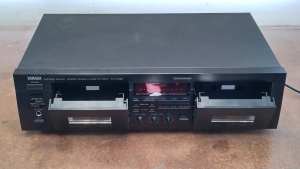 Yamaha KX-W382 Dual reverse play Cassette Deck