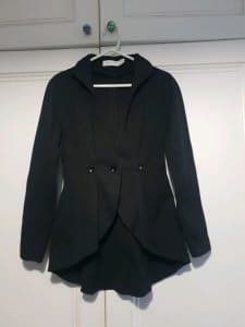 Alice McCall AU RRP$425 designer black jacket,10,VGC