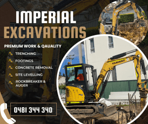 1.7T Excavator & Operator Hire & 3.5T Excavator & Operator Hire