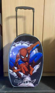 Kids Spiderman trolley suitcase