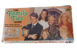 Family Ties Board Game Complete John Sands 1987 No Holds