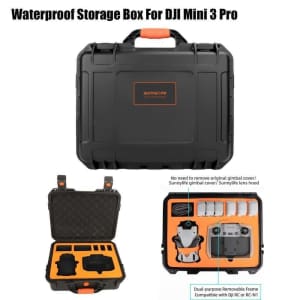 Sunnlife Hard Shell Waterproof Suitcase For DJI Mini 3 Pro