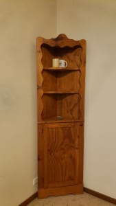Corner Cupboard - solid pine