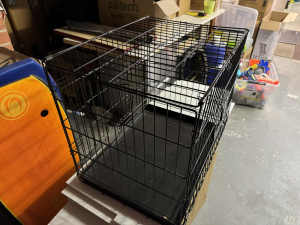 Dog transport cage
