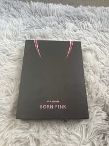 Kpop album black pink born pink