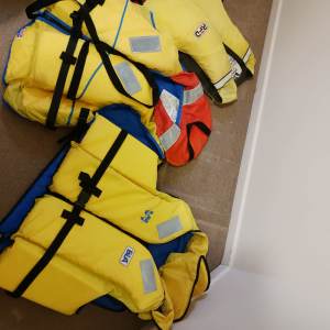 Life jackets x 3