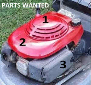 Wanted: WANTED.... HONDA 215 PARTS for self propelled mower